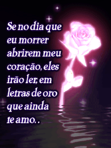Em letras de oro que ainda te amo