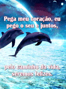 Salto dos golfinhos apaixonados